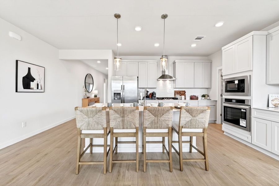 Representative furnished interior of a home built from the The Laurel M by Davidson Homes LLC in Parks at Foster Crossing, Anna (Image 7).