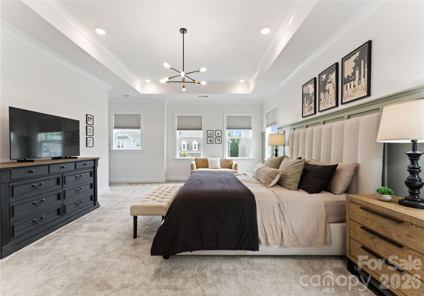 Furnished interior view inside a new home in Avienmore, Charlotte (Image 41).