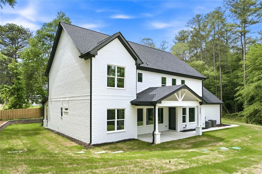 Exterior details and patio area of a home in , Lawrenceville (Image 30).