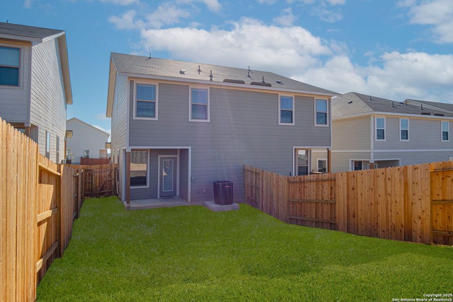 Exterior details and patio area of a home in , San Antonio (Image 3). Exterior details and patio area of a home in , San Antonio (Image 3).