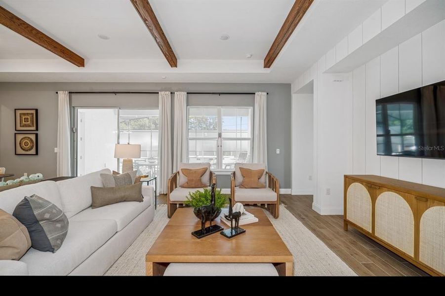 Furnished interior view inside a new home in Eden Preserve, Altamonte Springs (Image 3).