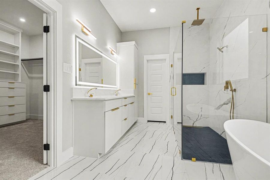 Furnished interior view inside a new home in , Dallas (Image 8). Furnished interior view inside a new home in , Dallas (Image 8).