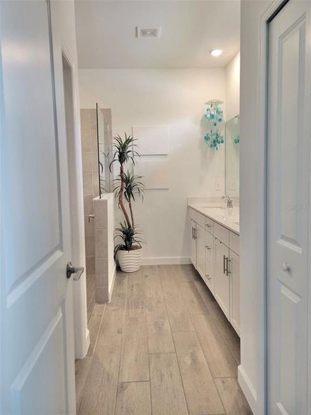 Furnished interior view inside a new home in , Estero (Image 11).