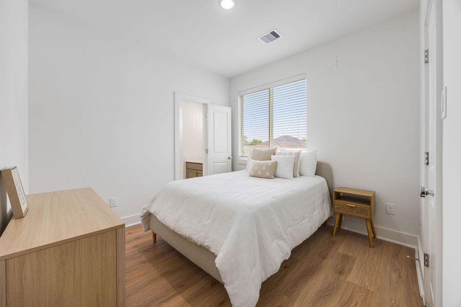 Furnished interior view inside a new home in Commons at West Tidwell, Houston (Image 20).