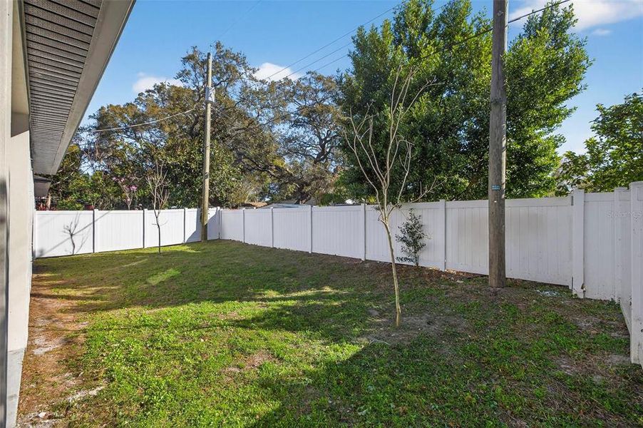 Exterior details and patio area of a home in , Tampa (Image 24). Exterior details and patio area of a home in , Tampa (Image 24).
