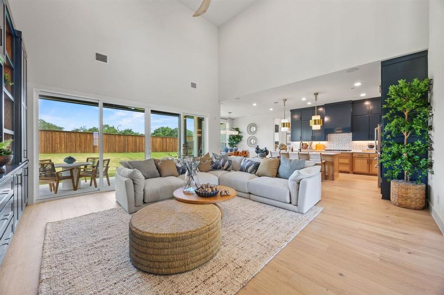 Furnished interior view inside a new home in The Arbors at Lakewood Village, Lakewood Village (Image 20). Furnished interior view inside a new home in The Arbors at Lakewood Village, Lakewood Village (Image 20).