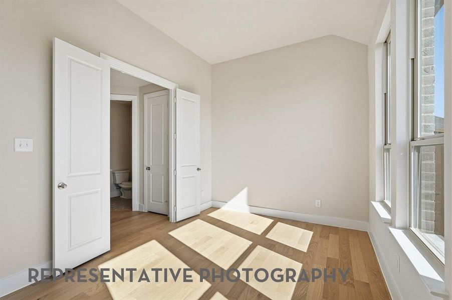 Spacious, unfurnished interior of a new home in Pecan Square, Northlake (Image 12). Spacious, unfurnished interior of a new home in Pecan Square, Northlake (Image 12).
