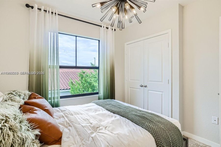 Furnished interior view inside a new home in , Florida City (Image 5). Furnished interior view inside a new home in , Florida City (Image 5).