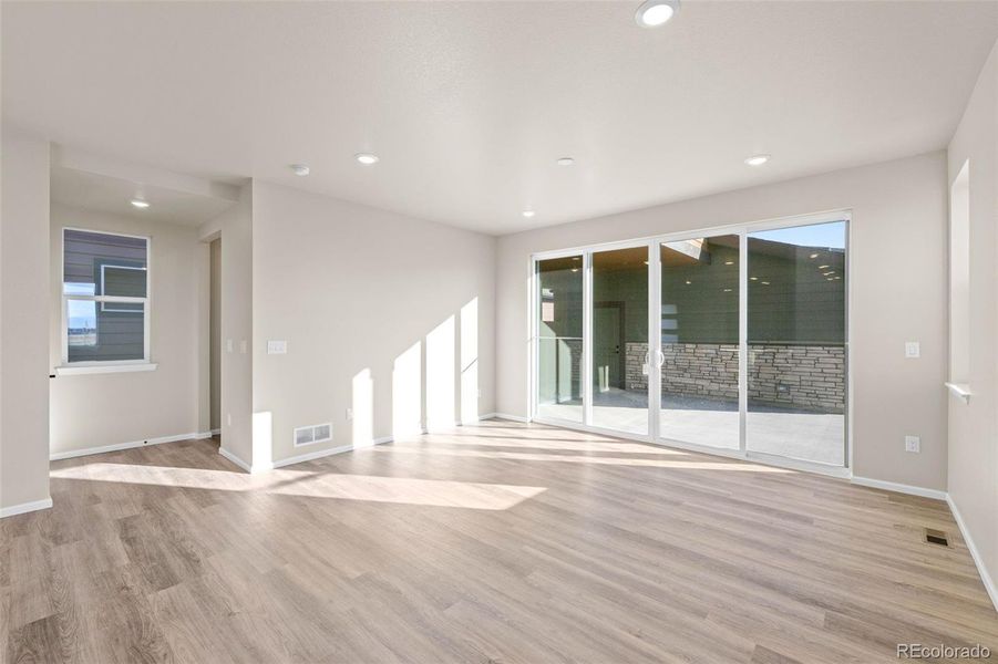 Spacious, unfurnished interior of a new home in Painted Prairie, Aurora (Image 37).