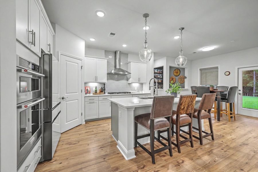 Furnished interior view inside a new home in Sea Island Preserve, Johns Island (Image 37).