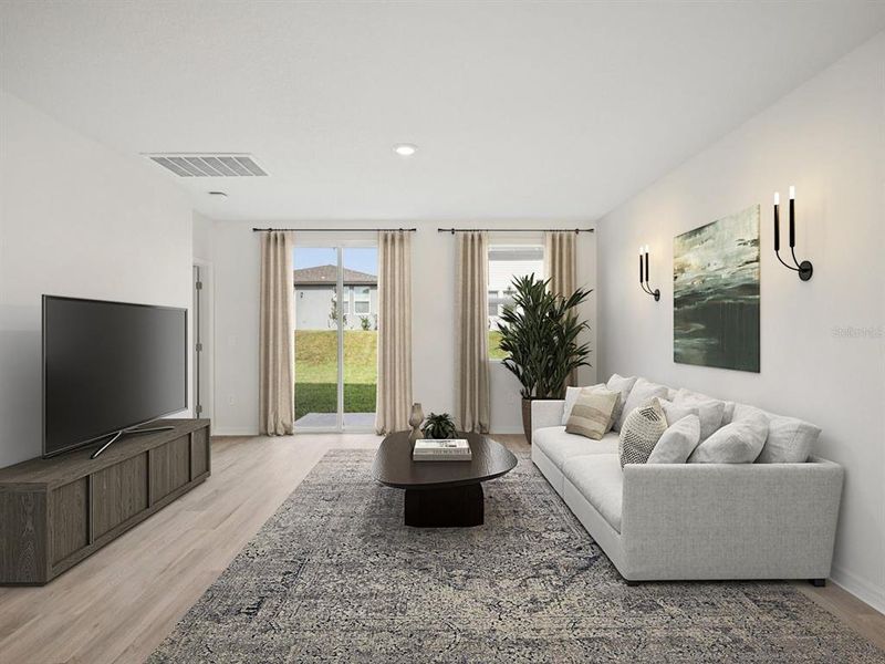 Furnished interior view inside a new home in Oakfield Trails - Premier Series, Parrish (Image 15).