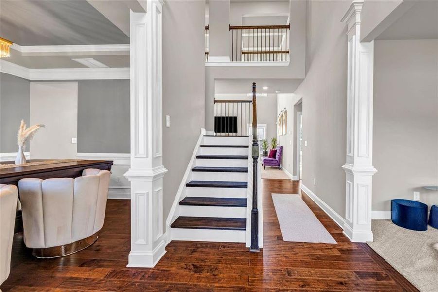 Furnished interior view inside a new home in , Douglasville (Image 6). Furnished interior view inside a new home in , Douglasville (Image 6).