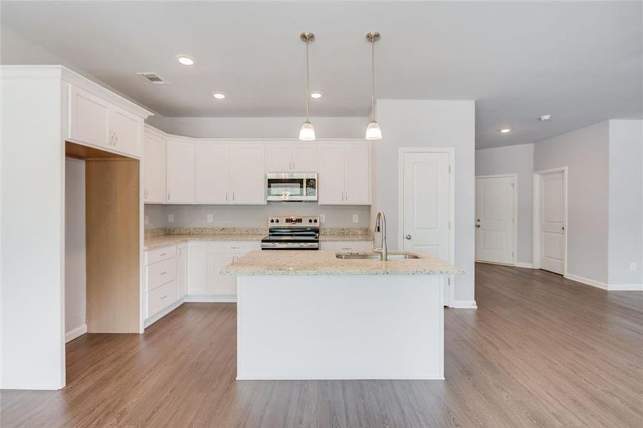 Furnished interior view inside a new home in , Royston (Image 10).