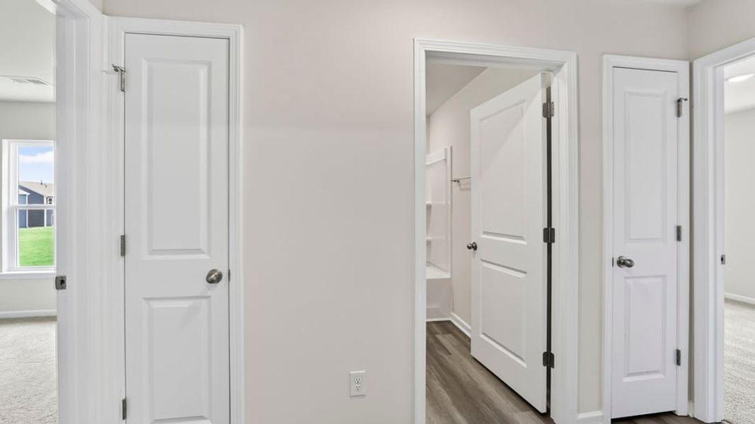 Spacious, unfurnished interior of a new home in Treemont Commons, Wellford (Image 16). Spacious, unfurnished interior of a new home in Treemont Commons, Wellford (Image 16).