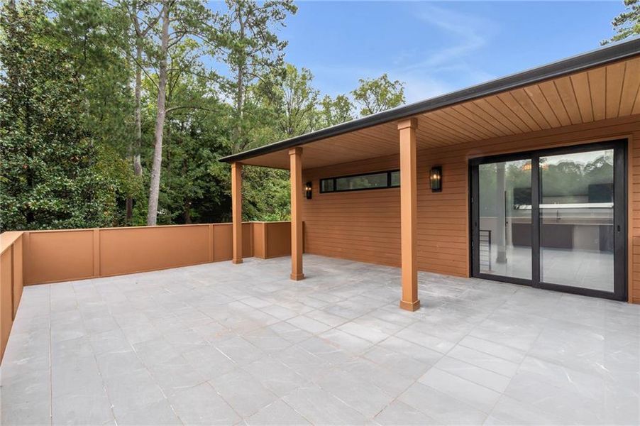 Exterior details and patio area of a home in , Brookhaven (Image 28). Exterior details and patio area of a home in , Brookhaven (Image 28).