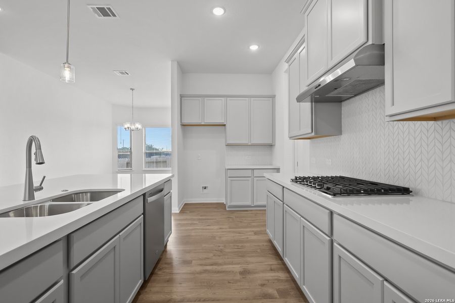Furnished interior view inside a new home in Stillwater Ranch, San Antonio (Image 10).