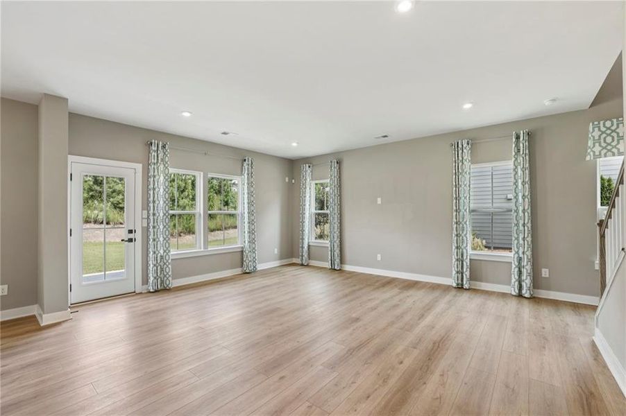 Spacious, unfurnished interior of a new home in , Hoschton (Image 13).