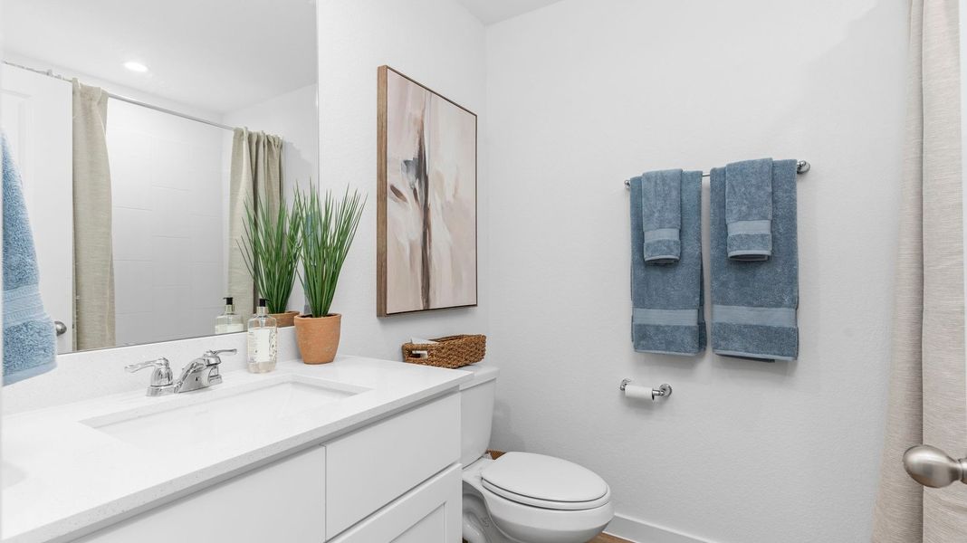 Representative furnished interior of a home built from the GAVEN by D.R. Horton in Canterra Creek 45' and 50' Homesites, Iowa Colony (Image 15). Representative furnished interior of a home built from the GAVEN by D.R. Horton in Canterra Creek 45' and 50' Homesites, Iowa Colony (Image 15).