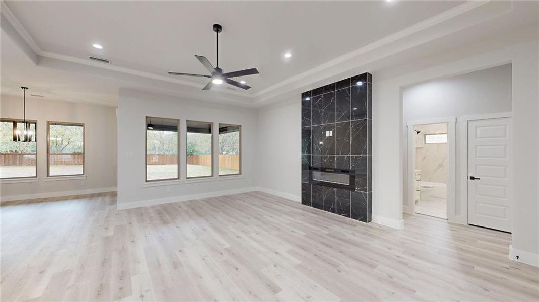Spacious, unfurnished interior of a new home in , Denton (Image 16).