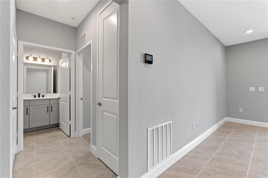 Spacious, unfurnished interior of a new home in Gatherings® of Lake Nona, Orlando (Image 16). Spacious, unfurnished interior of a new home in Gatherings® of Lake Nona, Orlando (Image 16).