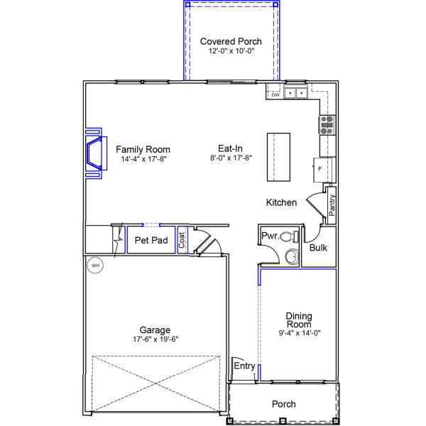 2D floor plan layout of this home in Ellington, Elgin, SC (Image 2). 2D floor plan layout of this home in Ellington, Elgin, SC (Image 2).