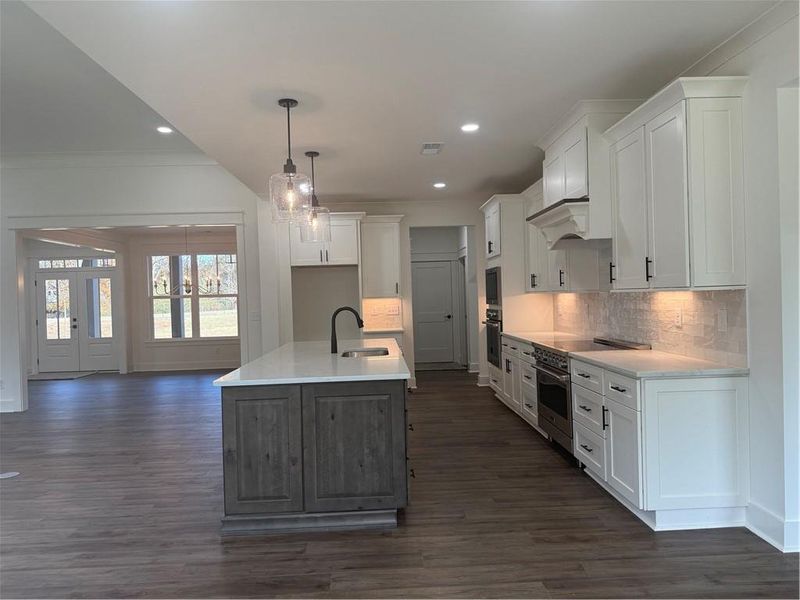 Furnished interior view inside a new home in , Waleska (Image 10). Furnished interior view inside a new home in , Waleska (Image 10).