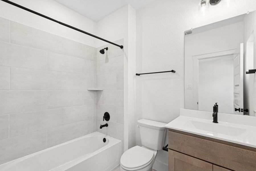 Furnished interior view inside a new home in ARTAVIA 50' Homesites, Conroe (Image 3).