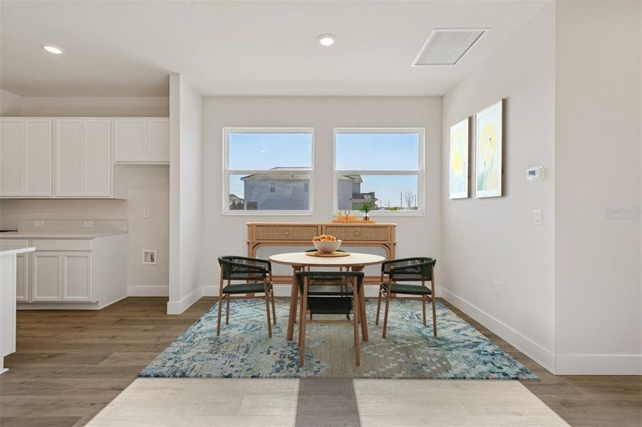 Furnished interior view inside a new home in Vistera of Venice – Garden Series, Nokomis (Image 6).