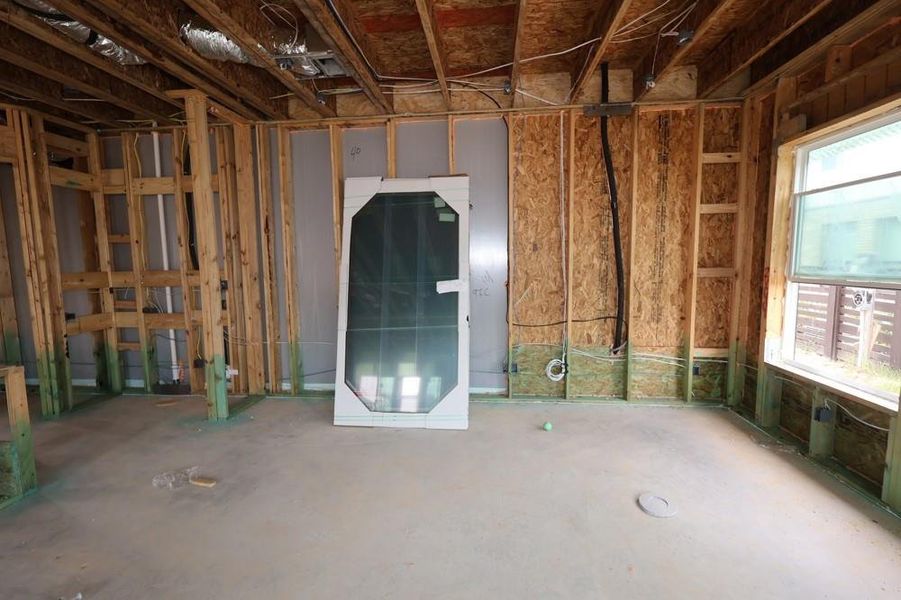 In-progress construction of a new home in Easthaven at Bridgeland Central - Vision Collection, Cypress, TX (Image 13).