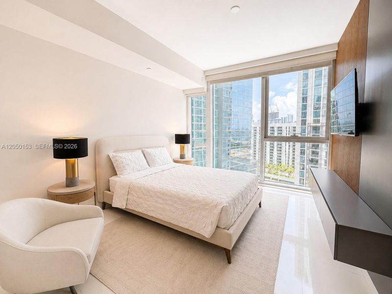 Furnished interior view inside a new home in , Miami (Image 30). Furnished interior view inside a new home in , Miami (Image 30).