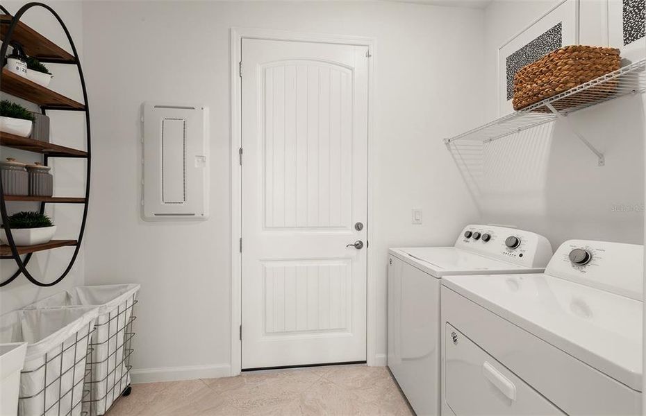 Furnished interior view inside a new home in Arbor Oaks, North Port (Image 7).