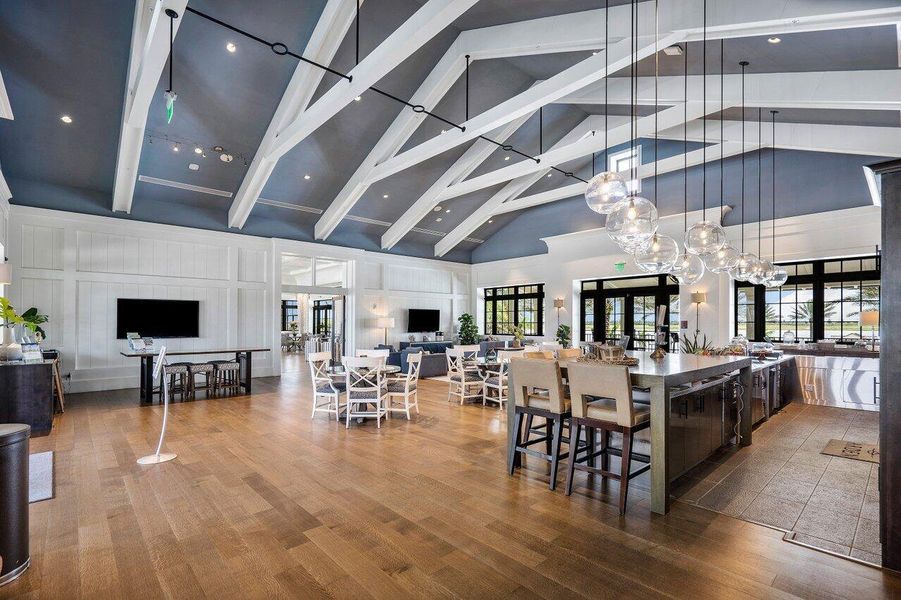 Furnished interior view inside a new home in , Loxahatchee (Image 8).