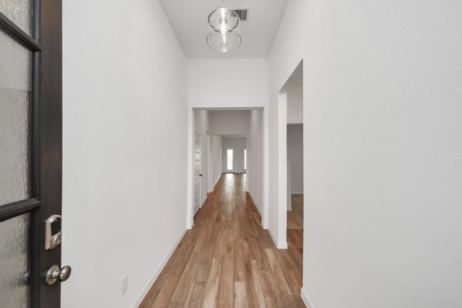 Furnished interior view inside a new home in 50' Traditional Homes at Elyson, Katy (Image 4). Furnished interior view inside a new home in 50' Traditional Homes at Elyson, Katy (Image 4).