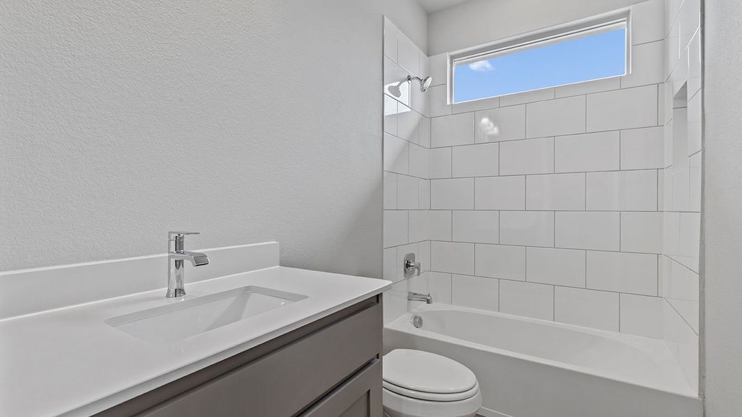 Furnished interior view inside a new home in Morningstar, Aledo (Image 15).