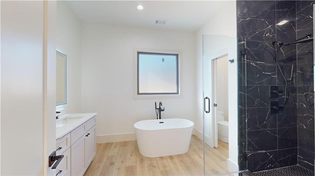 Furnished interior view inside a new home in , Commerce (Image 31).