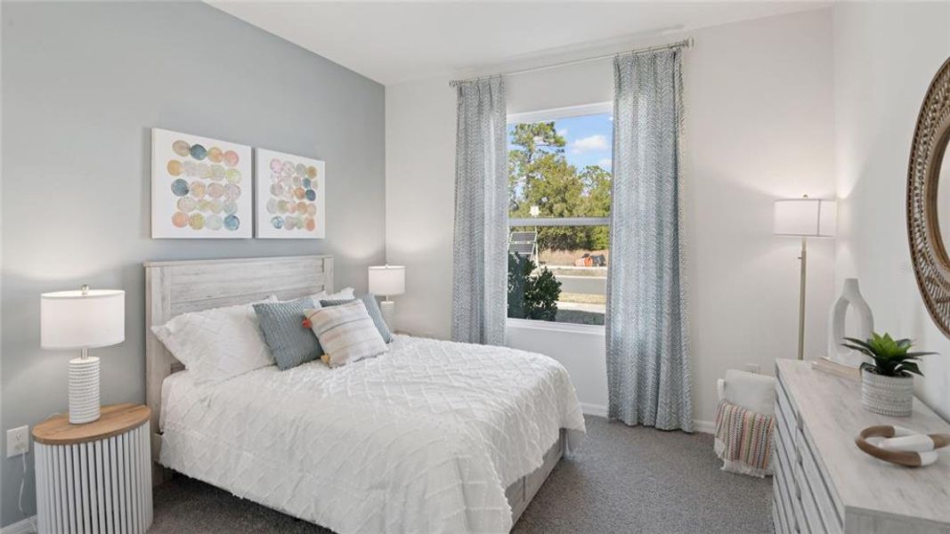 Furnished interior view inside a new home in Buchanan Trails, Newberry (Image 8).