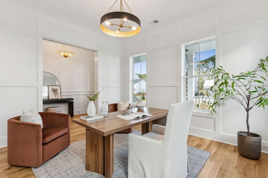 Furnished interior view inside a new home in Riverside at Carolina Park, Mount Pleasant (Image 12).