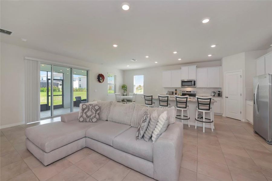 Furnished interior view inside a new home in Coddington, Bradenton (Image 9).