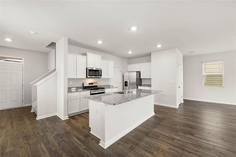 Furnished interior view inside a new home in Shoal Creek, Hampton (Image 6).