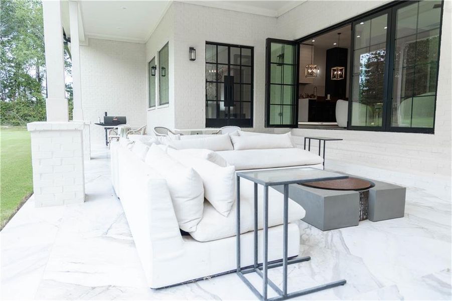 Furnished interior view inside a new home in , Stockbridge (Image 6).