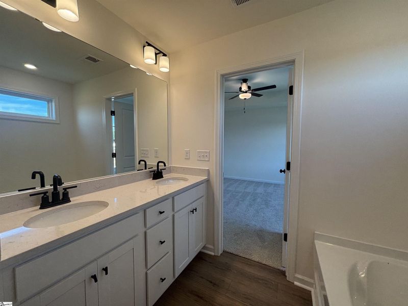 Furnished interior view inside a new home in Halton Oaks, Spartanburg (Image 9).