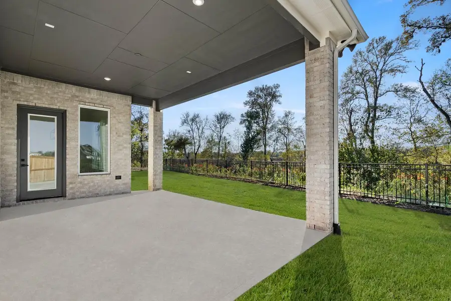 Exterior details and patio area of a home in Fulshear Lakes, Fulshear (Image 3). Exterior details and patio area of a home in Fulshear Lakes, Fulshear (Image 3).