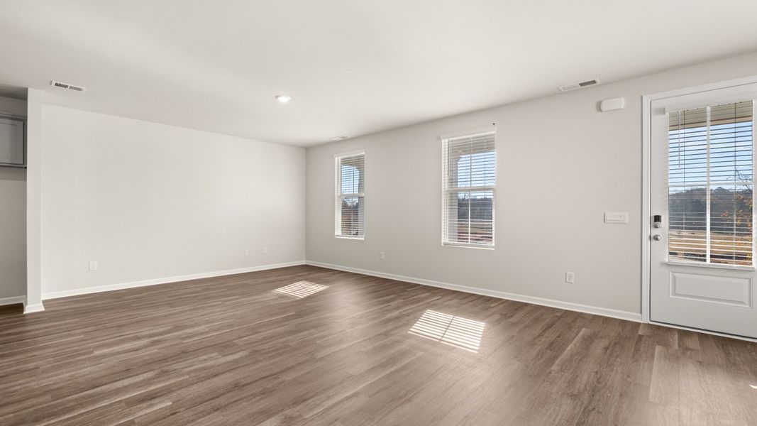 Spacious, unfurnished interior of a new home in Brookland Commons, Monroe (Image 11).