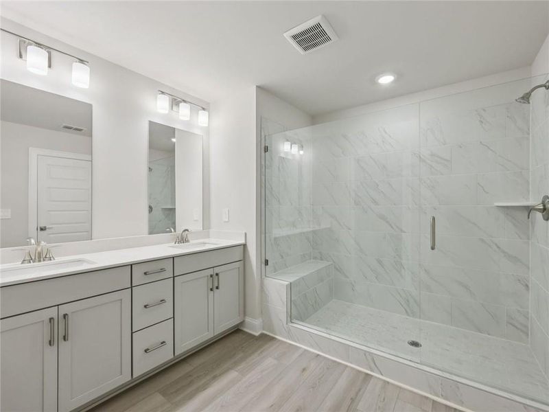 Furnished interior view inside a new home in , Lawrenceville (Image 10). Furnished interior view inside a new home in , Lawrenceville (Image 10).