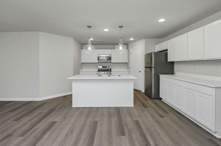 Representative furnished interior of a home built from the Harper by Veranda Homes in The Abbey at Trolley Run Station, Aiken (Image 4).
