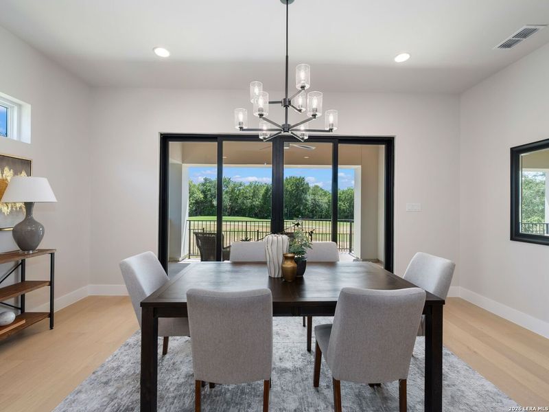 Furnished interior view inside a new home in , San Antonio (Image 15).