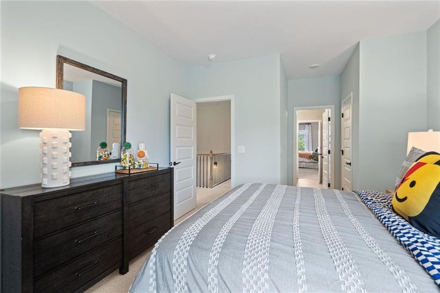 Furnished interior view inside a new home in Sagebrook, Powder Springs (Image 4).