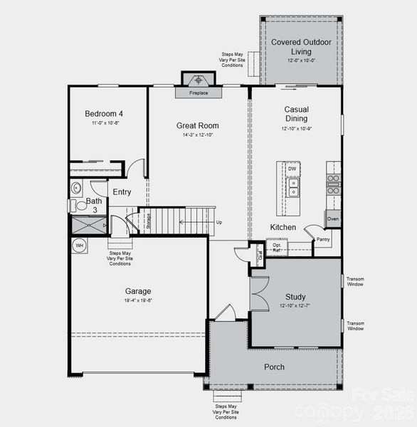 Additional Highlights Include: Gourmet kitchen, study in place of flex, transom windows at study, fireplace at great room, shower at downstairs bath, covered outdoor living, extended laminate flooring to great room and study, wood tread at stairs, and upgraded plumbing fixtures. Additional Highlights Include: Gourmet kitchen, study in place of flex, transom windows at study, fireplace at great room, shower at downstairs bath, covered outdoor living, extended laminate flooring to great room and study, wood tread at stairs, and upgraded plumbing fixtures.