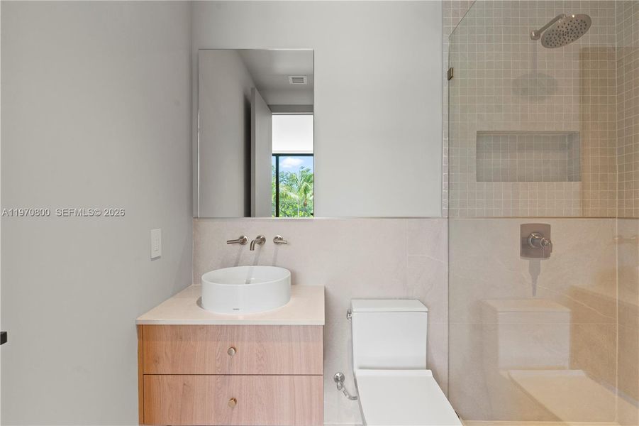 Furnished interior view inside a new home in , Miami (Image 5).