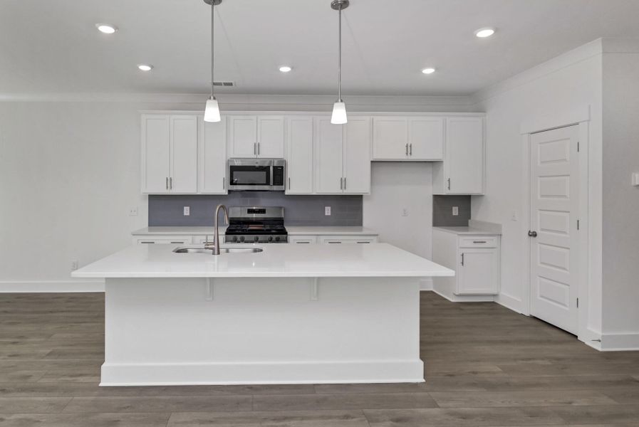 Furnished interior view inside a new home in Lake Carolina Townhomes, Columbia (Image 7).